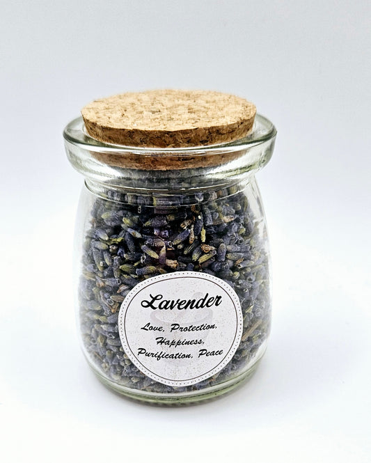 Lavender Apothecary Jar