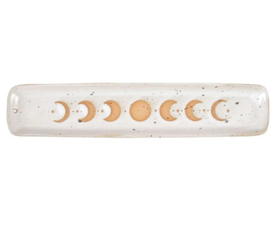 Moon Phase Crescent Moon Incense Holder